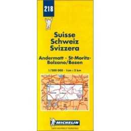 Andermatt-St.Moritz-Bolzano/Bozen: ..., Michelin Travel
