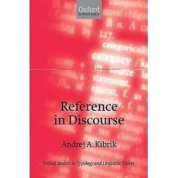 Reference in Discourse - 9780199215805