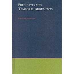 Predicates and Temporal Arguments - 9780195114355