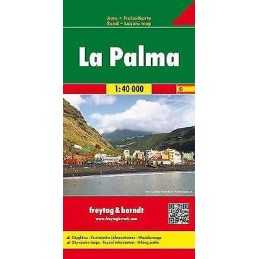 La Palma Road Map 1:40 000 - 9783707904772