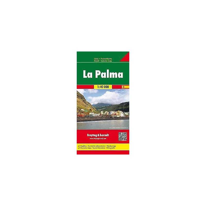 La Palma Road Map 1:40 000 - 9783707904772