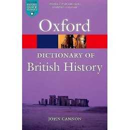 A Dictionary of British History - 9780199550371