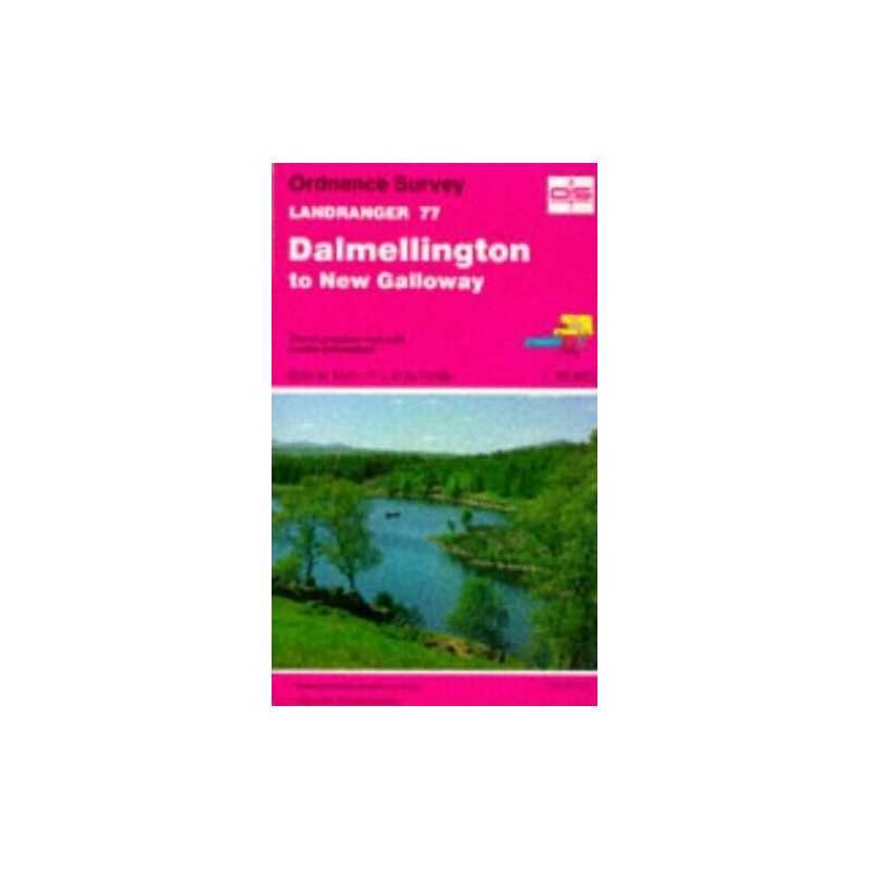 Landranger Map 77 Dalmellington to New G... by Ordnance Survey Sheet map, folded