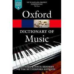 The Oxford Dictionary of Music - 9780199578542