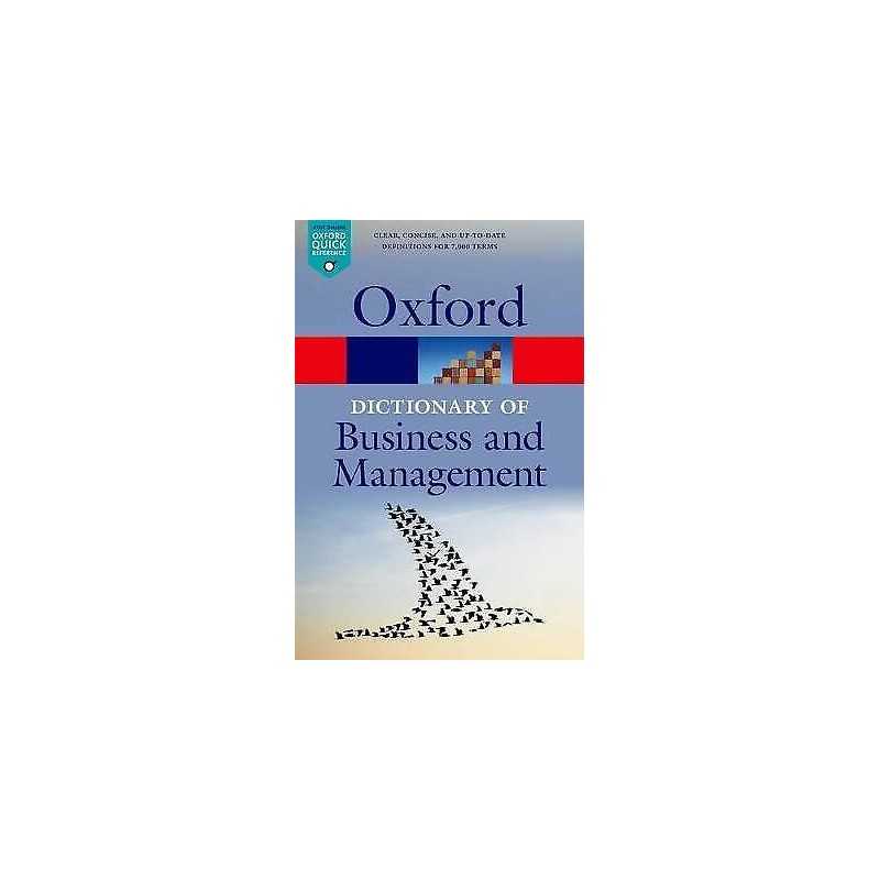 A Dictionary of Business and Management - 9780199684984