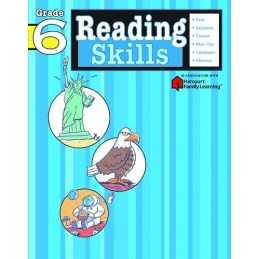 Reading Skills: Grade 6 (Harcourt Family Learning) by Flash Kids Editors Book