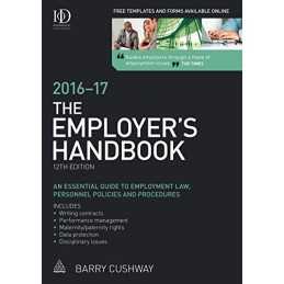 The Employers Handbook 2016-2017 by Cushway, Barry Book