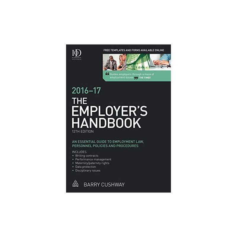The Employers Handbook 2016-2017 by Cushway, Barry Book