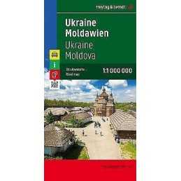 Ukraine - Moldova Road Map 1:1 000 000 - 9783707907513