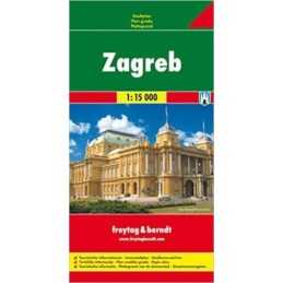 Zagreb Map 1:20 000 - 9783707916751