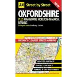 AA Street by Street Oxfordshire