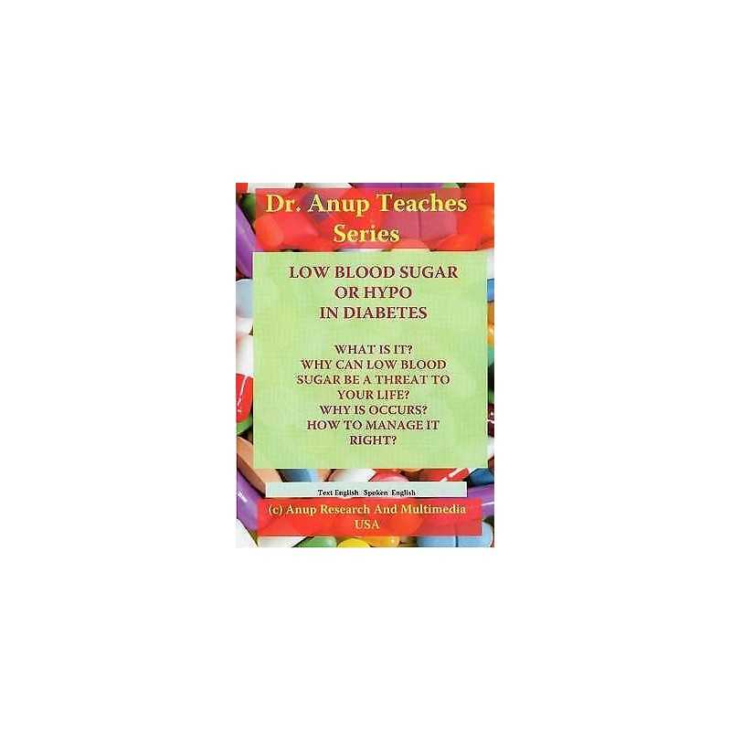 Low Blood Sugar or Hypos in Diabetes DVD - 9781603351119