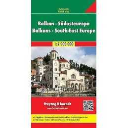 Balkans - South-East Europe Road Map 1:2 000 000 - 9783707907520