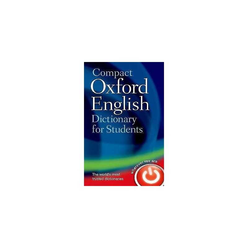 Compact Oxford English Dictionary for University and College ... - 9780199296255