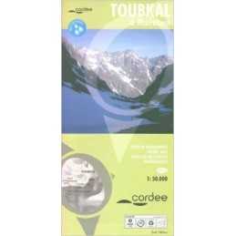 Toukbal and Marrakech Map - 9781904207474