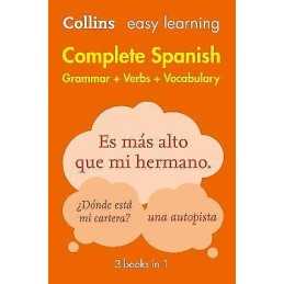 Easy Learning Spanish Complete Grammar, Verbs and Vocabulary ... - 9780008141738