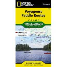 Voyageurs Paddle Routes - 9781566956963