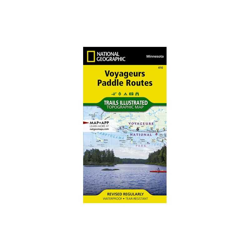 Voyageurs Paddle Routes - 9781566956963