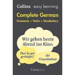 Easy Learning German Complete Grammar, Verbs and Vocabulary (... - 9780008141783