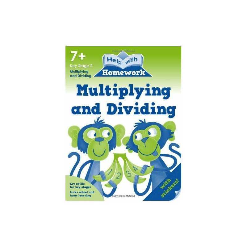 Help With Homework 7+: Multiplying and Dividing by Nina Filipek Book