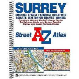 Surrey Street Atlas - 9781782570028