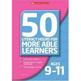 50 Literacy Housrs for More Able Learners Ages 9-11 ... by Lane, Helen Paperback