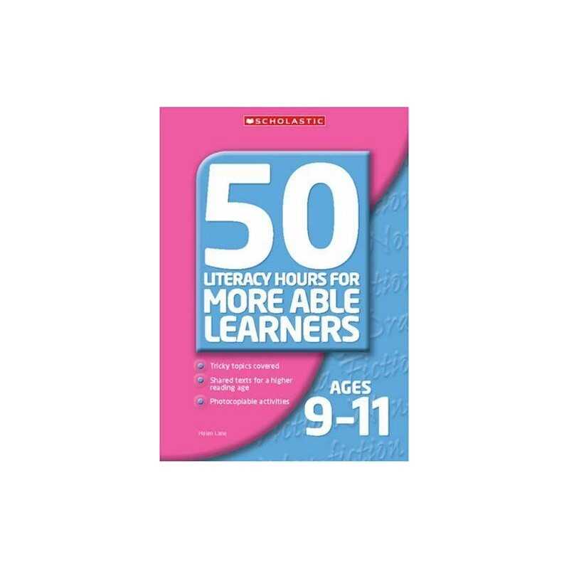 50 Literacy Housrs for More Able Learners Ages 9-11 ... by Lane, Helen Paperback