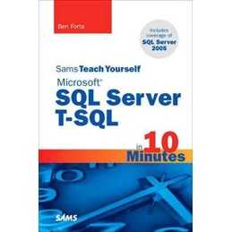 Sams Teach Yourself Microsoft SQL Server T-SQL in 10 ... by Forta, Ben Paperback