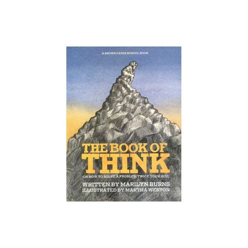 Book Of Think (A Brown Paper School Book) by Burns, Marilyn Paperback Book The