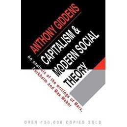 Capitalism and Modern Social Theory: An Analysi... by Giddens, Anthony Paperback