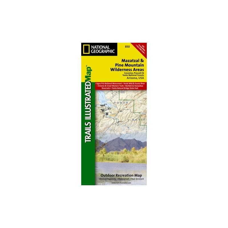 Mazatal & Pine Mountain Wilderness Areas, Coconino And Tonto ... - 9781566954747