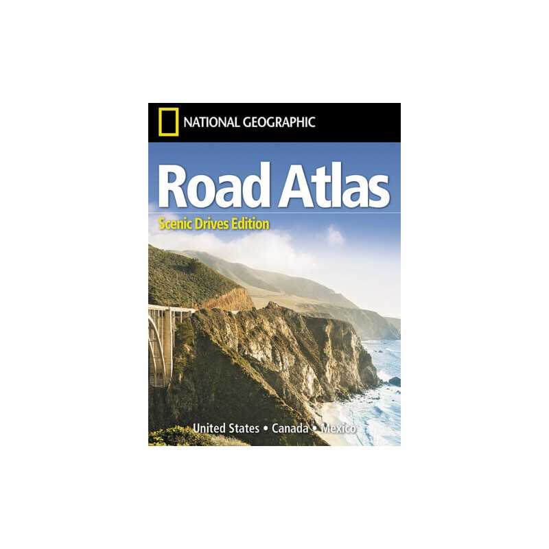 Road Atlas: Scenic Drives Edition (united States, Canada, Mex... - 9781566957069