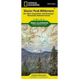 Glacier Peak Wilderness (mt. Baker-snoqualmie And Okanogan-we... - 9781566955096