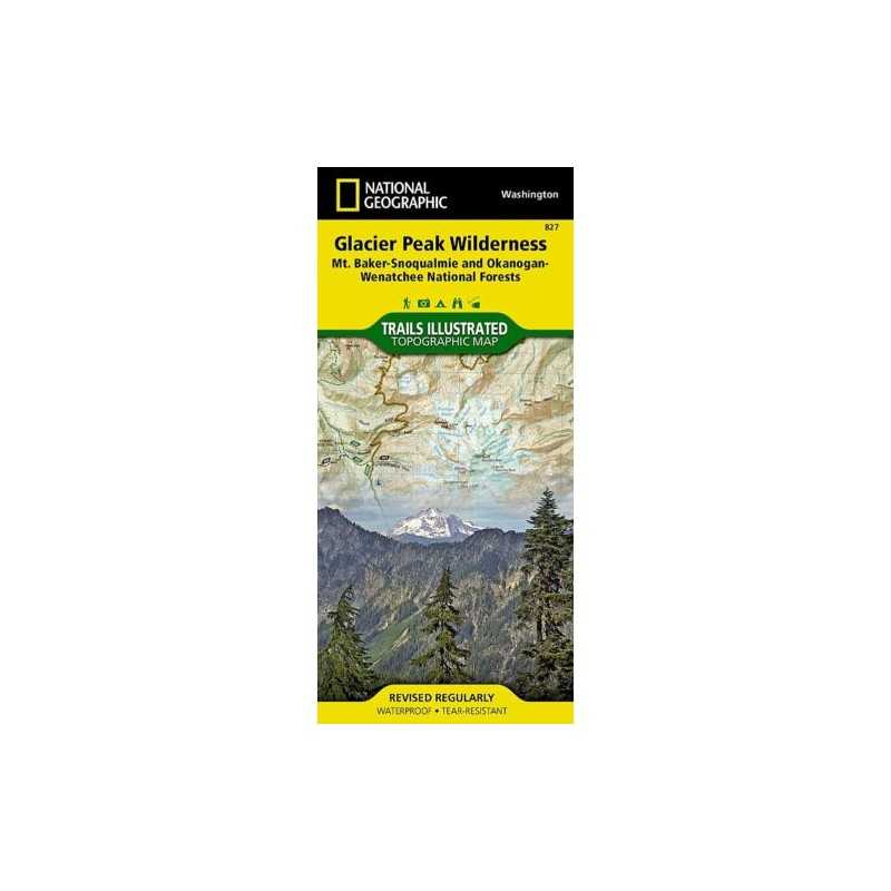 Glacier Peak Wilderness (mt. Baker-snoqualmie And Okanogan-we... - 9781566955096