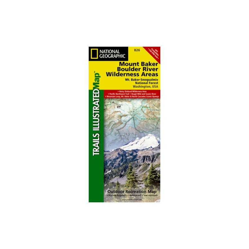 Mount Baker & Boulder River Wilderness Areas, Mount Baker-sno... - 9781566955089
