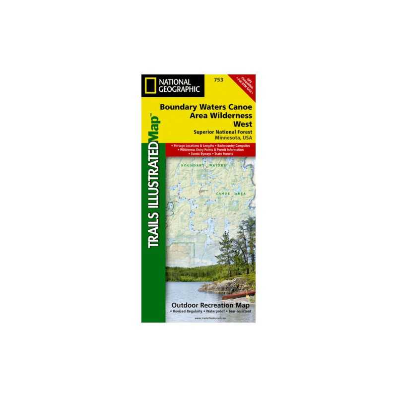 Boundary Waters, West, Superior National Forest - 9781566955034