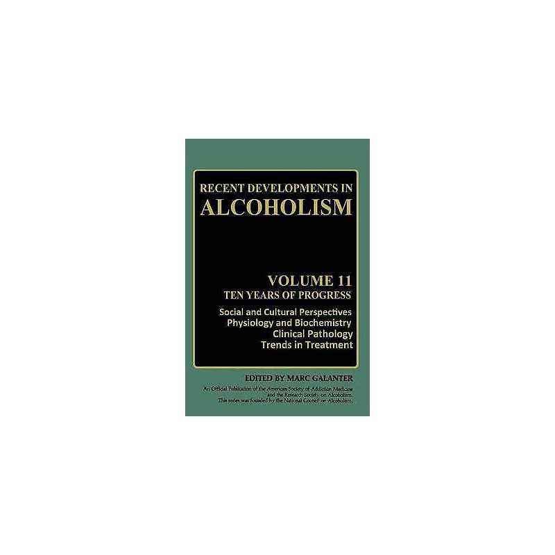 Recent Developments in Alcoholism - 9781489917447