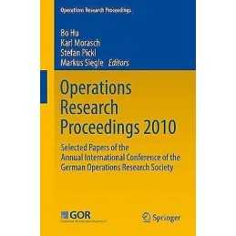 Operations Research Proceedings 2010 - 9783642200083