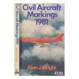 Civil Aircraft Markings 1981 Paperback Book