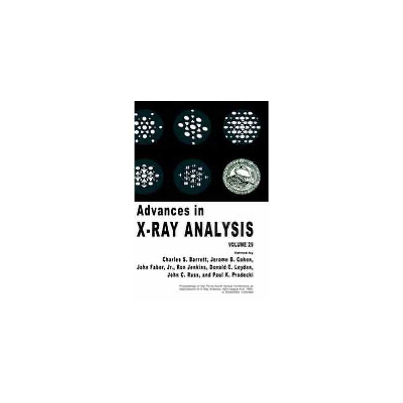 Advances in X-Ray Analysis - 9780306422874