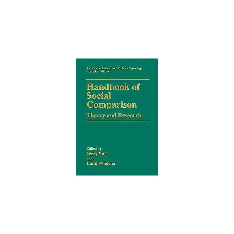 Handbook of Social Comparison - 9780306463419