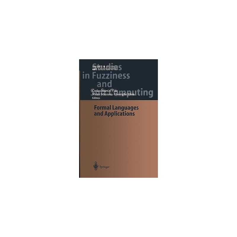 Formal Languages and Applications - 9783642535543