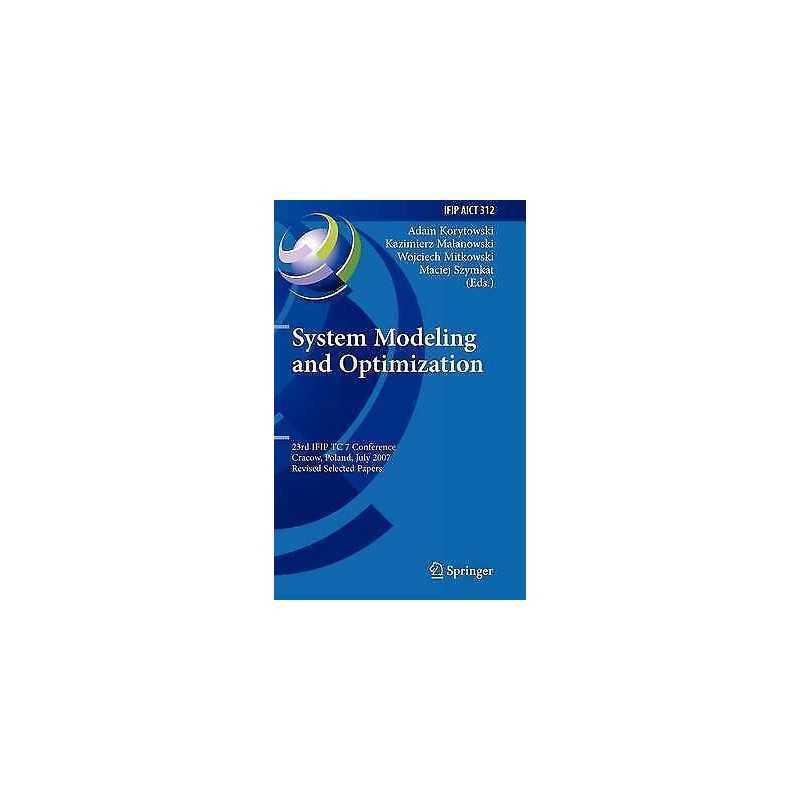 System Modeling and Optimization - 9783642048012