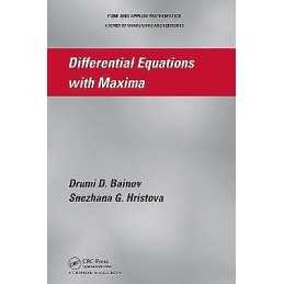 Differential Equations with Maxima - 9781439867570