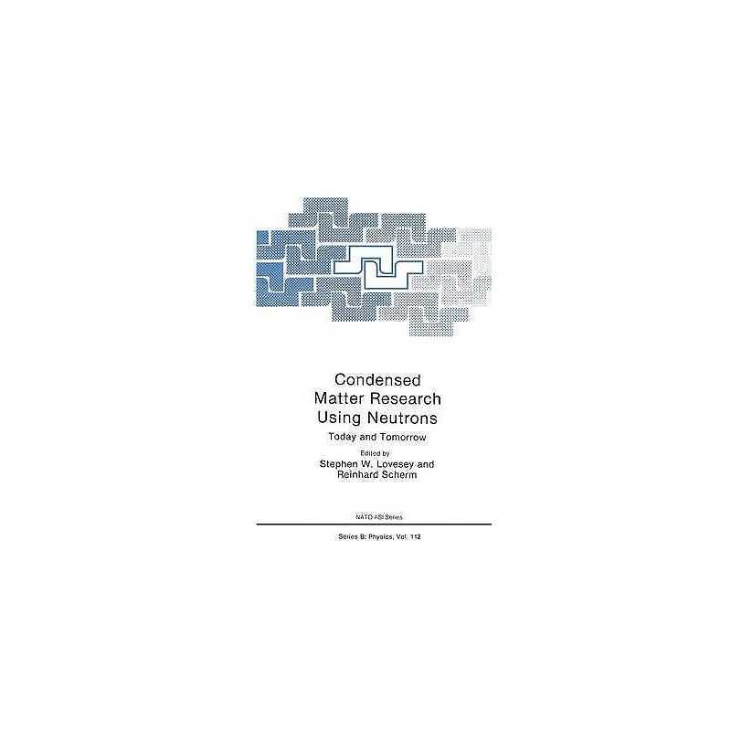 Condensed Matter Research Using Neutrons - 9780306418211