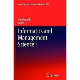 Informatics and Management Science I - 9781447161530