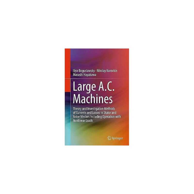 Large A.C. Machines - 9784431564737