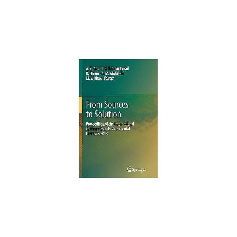 From Sources to Solution - 9789811013430