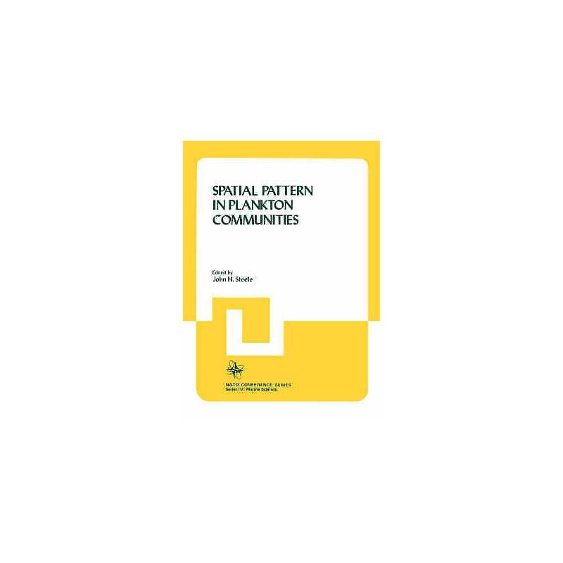 Spatial Pattern in Plankton Communities - 9780306400575