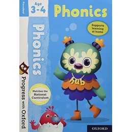 Progress with Oxford: Phonics Age 3-4 by Undrill, Fiona Book